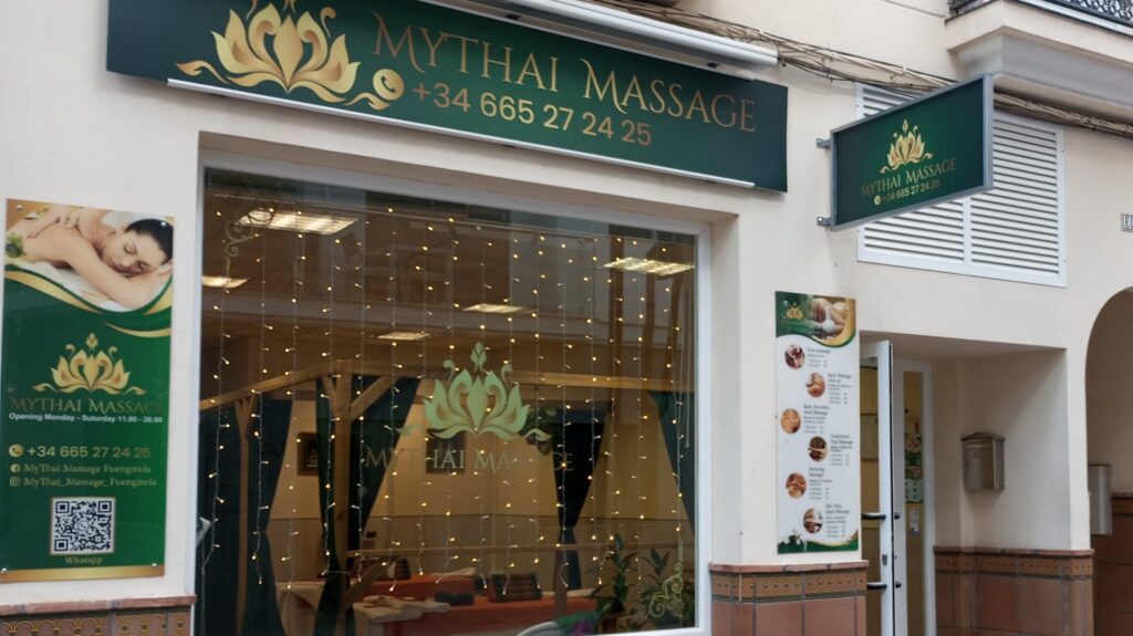 Mythai Massage Fuengirola entrance